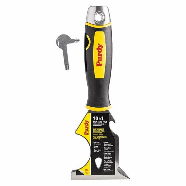 Purdy 1.75 in. 10-in-1 Stainless Steel Painters Tool PU4861